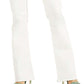 Calça jeans feminina GUESS Ryder cintura baixa flare branca tamanho grande