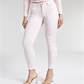 Calça skinny feminina GUESS Sexy Curve de cintura média, rosa, tamanho 26