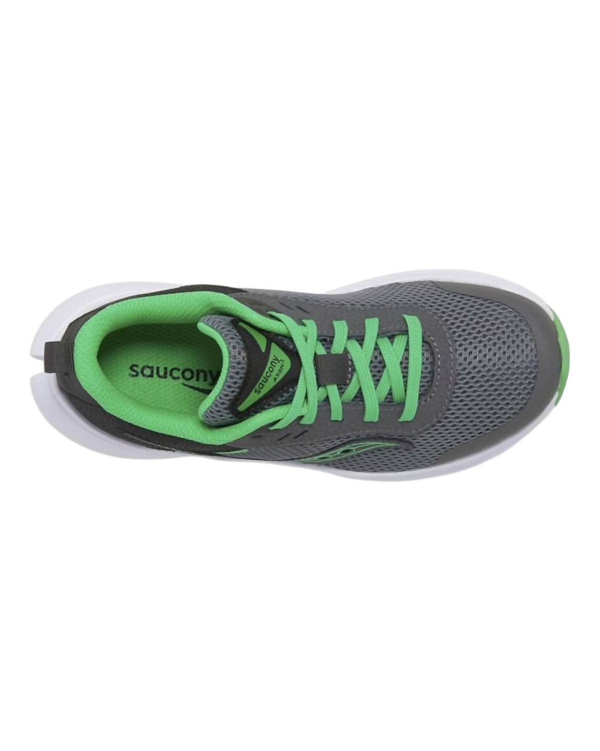 Saucony - Boy's Axon 3 Sneakers