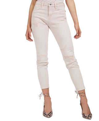 GUESS Women's Ultimate Skinny Jeans Pink Size 27