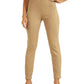 Leggings femininas GUESS Maya de camurça sintética marrom tamanho pequeno