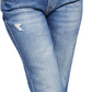 Calça jeans feminina GUESS reta Survivor tamanho 31