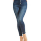Calça jeans skinny feminina GUESS Conny Button Fly azul tamanho 25