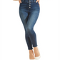 Calça jeans skinny feminina GUESS Conny Button Fly azul tamanho 28