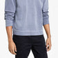 INC International Concepts Masculino Regular Fit Garment Dyed Moletom com Gola Simulada Cinza Tamanho X-G
