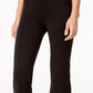 Calça feminina ID Ideology Essentials Flex Stretch Bootcut Yoga, comprimento total, preta, tamanho grande