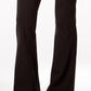Calça feminina ID Ideology Essentials Flex Stretch Bootcut Yoga, comprimento total, preta, tamanho grande