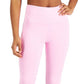 ID Ideology Leggings femininas de compressão, cintura alta, bolso lateral, comprimento 7/8, rosa, tamanho extrapequeno