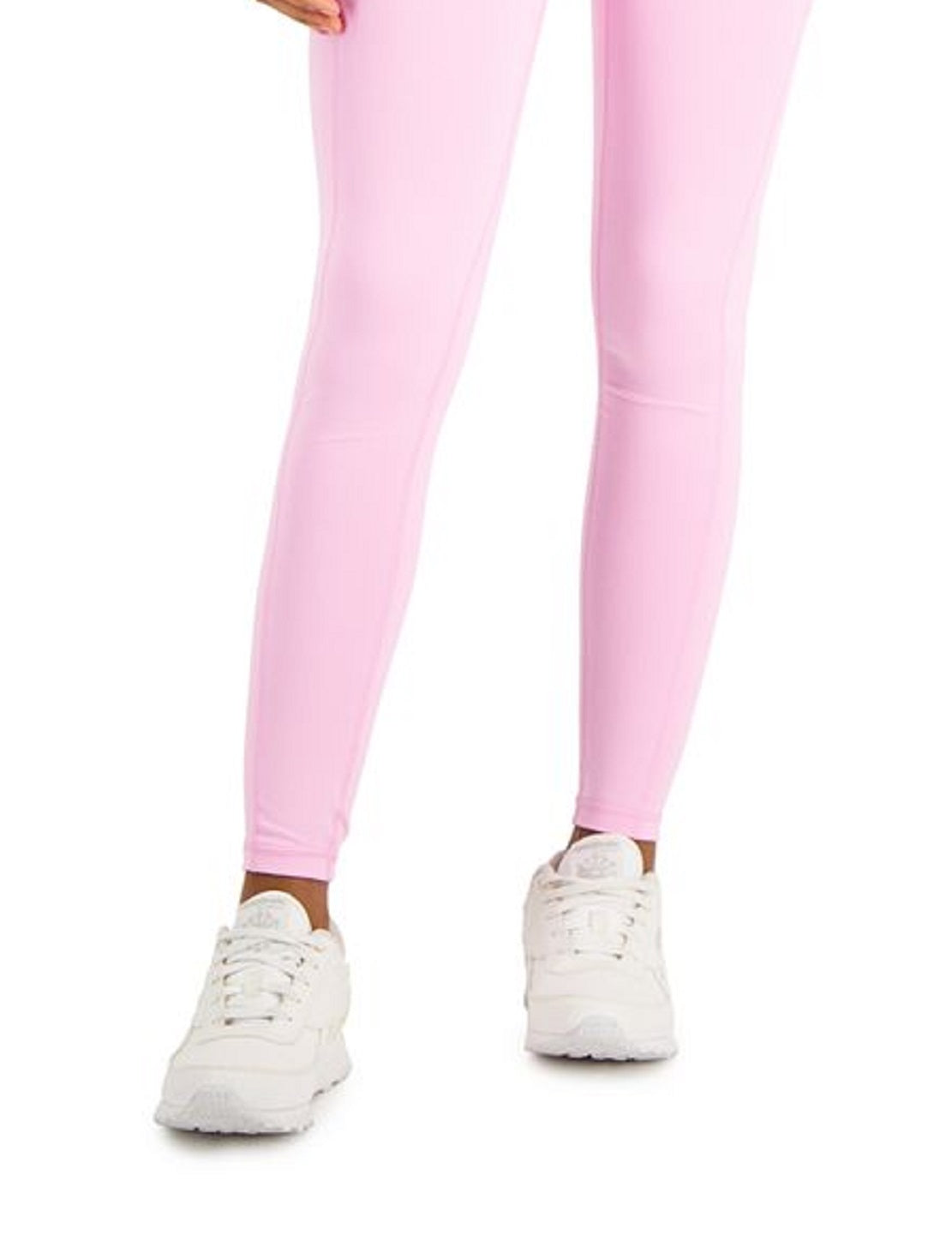ID Ideology Leggings femininas de compressão, cintura alta, bolso lateral, comprimento 7/8, rosa, tamanho extrapequeno