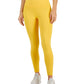 ID Ideology Leggings femininas de compressão, cintura alta, bolso lateral, comprimento 7/8, tamanho X-S