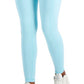 ID Ideology Leggings femininas de cintura alta com bolso lateral e comprimento 7/8, azul, tamanho extrapequeno