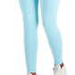 ID Ideology Leggings femininas de compressão, cintura alta, bolso lateral, comprimento 7/8, azul, tamanho grande