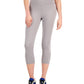 ID Ideology Leggings femininas de compressão com cintura alta e bolso lateral, cinza, tamanho extragrande