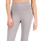 ID Ideology Leggings femininas de compressão com cintura alta e bolso lateral, cinza, tamanho extragrande