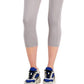 ID Ideology Leggings femininas de compressão com cintura alta e bolso lateral, cinza, tamanho extragrande