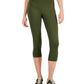 ID Ideology Leggings femininas de compressão com cintura alta e bolso lateral, verde, tamanho pequeno