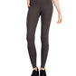 ID Ideology Leggings femininas de compressão com bolso, comprimento total, cinza, tamanho extragrande