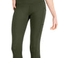 Leggings femininas ID Ideology com bolso de compressão e comprimento total, verdes