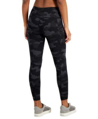 ID Ideology Leggings de compressão ativas femininas 7/8 pretas