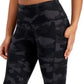 ID Ideology Leggings de compressão ativas femininas 7/8 pretas