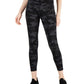ID Ideology Leggings de compressão ativas femininas 7/8, pretas, tamanho grande