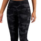 ID Ideology Leggings de compressão ativas femininas 7/8 pretas