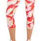 ID Ideology Leggings femininas de compressão com bolso lateral, vermelhas