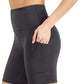 ID Ideology Shorts de Ciclismo Feminino Compressão 7 Preto Tamanho P