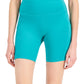 ID Ideology Shorts de Ciclismo de Compressão Feminino 7 Verde Tamanho Médio