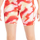 ID Ideology Twist Bike Shorts Feminino Vermelho Tamanho X-S