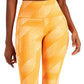 ID Ideology Leggings femininas de compressão com bolso lateral, laranja, tamanho X-S