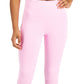 ID Ideology Leggings femininas de cintura alta com bolso lateral 7/8, tamanho pequeno, rosa