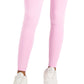 ID Ideology Leggings femininas de cintura alta com bolso lateral 7/8, tamanho pequeno, rosa