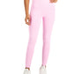 ID Ideology Leggings femininas de cintura alta com bolso lateral 7/8, tamanho pequeno, rosa