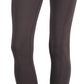Leggings femininas ID Ideology com bolso e comprimento total, cinza, tamanho pequeno S