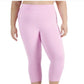 Leggings Cropped Femininas ID Ideology Rosa Tamanho 3X