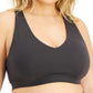 Conjunto de sutiã esportivo feminino ID Ideology cinza tamanho 3X