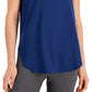 Conjunto de moletom feminino ID Ideology Essentials, camiseta azul, tamanho X-G