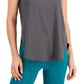 Conjunto de moletom feminino ID Ideology Essentials, regata cinza