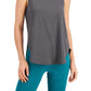 Conjunto de moletom feminino ID Ideology Essentials, regata cinza