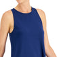 Conjunto de moletom feminino ID Ideology Essentials, regata azul, tamanho X-S