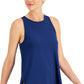 Conjunto de moletom feminino ID Ideology Essentials, regata azul, tamanho grande