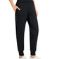 Calça de moletom feminina ID Ideology Relaxed, preta, tamanho X-S