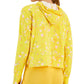 ID Ideology Moletom feminino Relaxed Pansy Techy, amarelo, tamanho pequeno