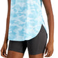 Conjunto de moletom feminino ID Ideology Essentials com regata camuflada azul