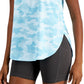Conjunto de moletom feminino ID Ideology Essentials com regata camuflada azul