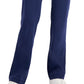 Calça Flare Feminina ID Ideology Essentials Roxa Tamanho Grande