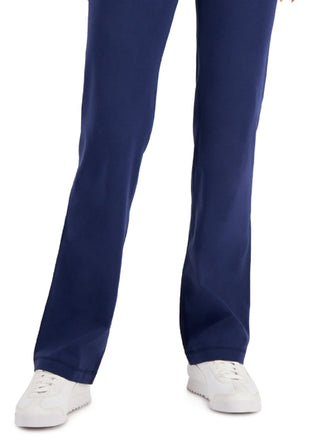 Calça Flare Feminina ID Ideology Essentials Roxa Tamanho Grande