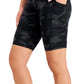 ID Ideology Shorts de ciclismo de compressão feminino, preto, tamanho médio