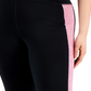 Legging Capri Colorblock Feminina ID Ideology Preta Tamanho XL